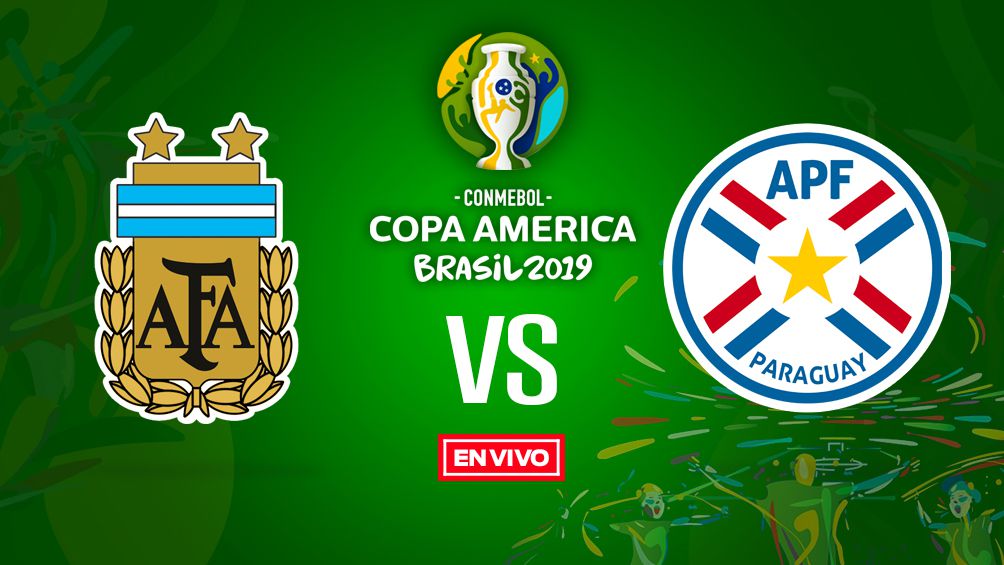 Argentina vs Paraguay Copa América en vivo y en directo Fase de Grupos