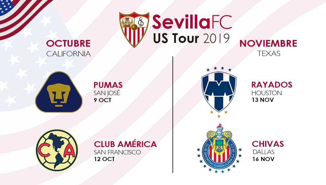La imagen con la que Sevilla anunció los partidos 