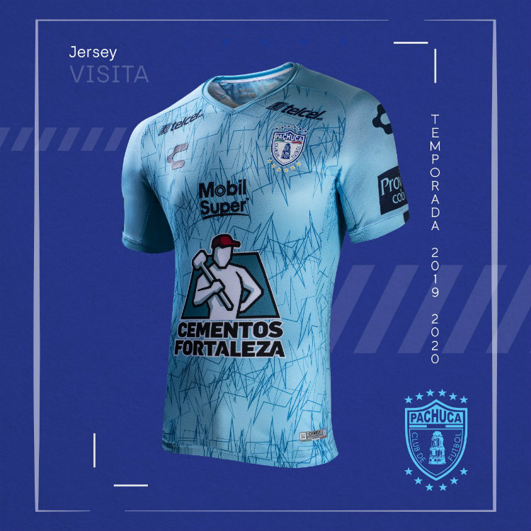 Jersey de Pachuca como visitante para el Apertura 2019
