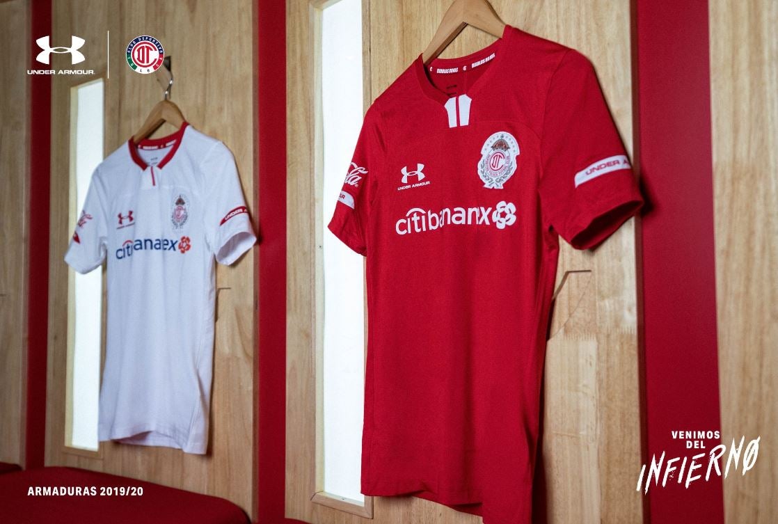 Jersey de local y visitante de Toluca para el Apertura 2019