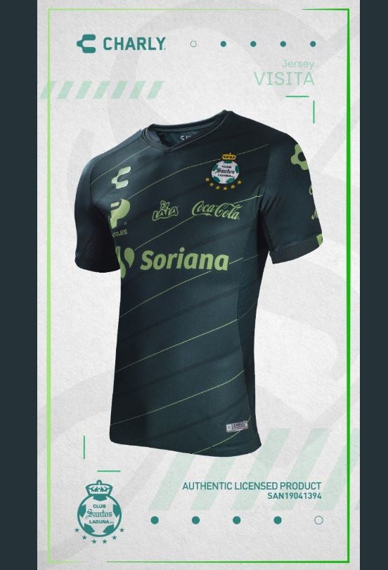 Jersey de visita de Santos Laguna