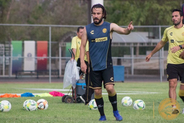 Guerrero en un entrenamiento con El Gran Pez 