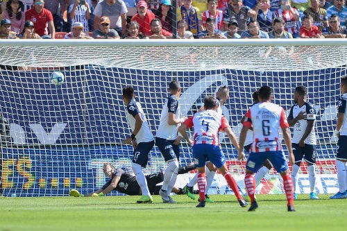 El gol del San Luis al Monterrey