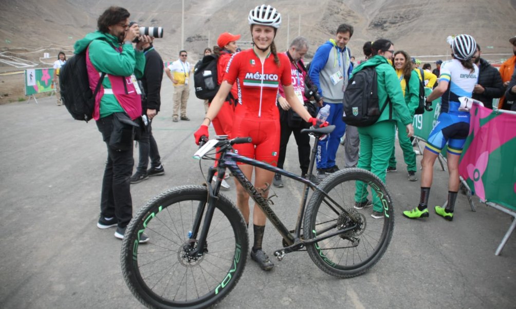 Daniela Campuzano es tricampeona a nivel panamericano en Ciclismo de Montaña
