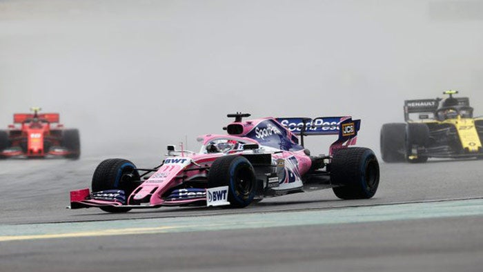 Checo, en el Gran Premio de Alemania 