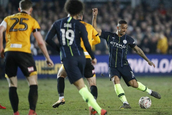 Danilo en su etapa con Manchester City