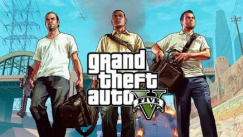 Promocional del famoso videojuego GTA 5