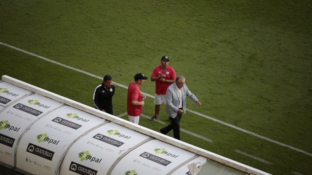 José Luis Trejo durante un partido con Salamanca