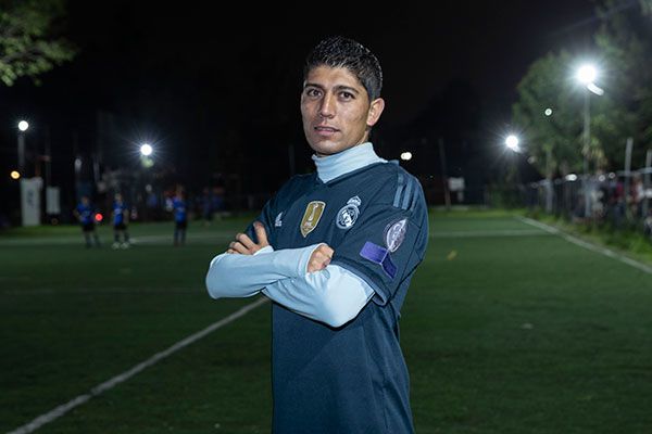 Flores coincidió con Héctor Herrera en un interescuadras 