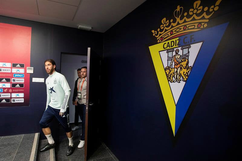 El zaguero del Madrid, previo a la conferencia en Cádiz