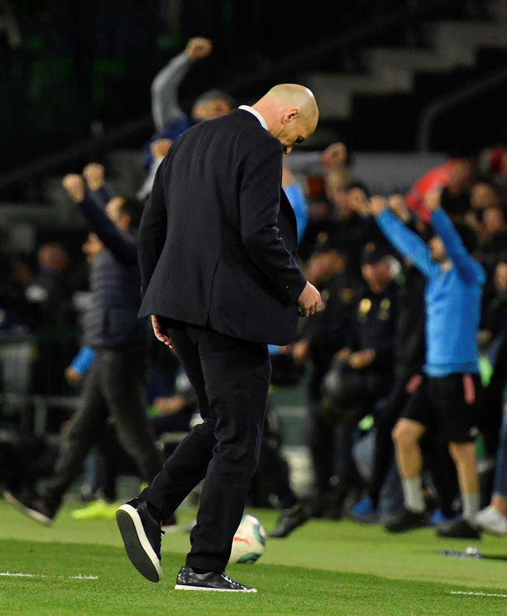 Zidane después de caer ante Real Betis