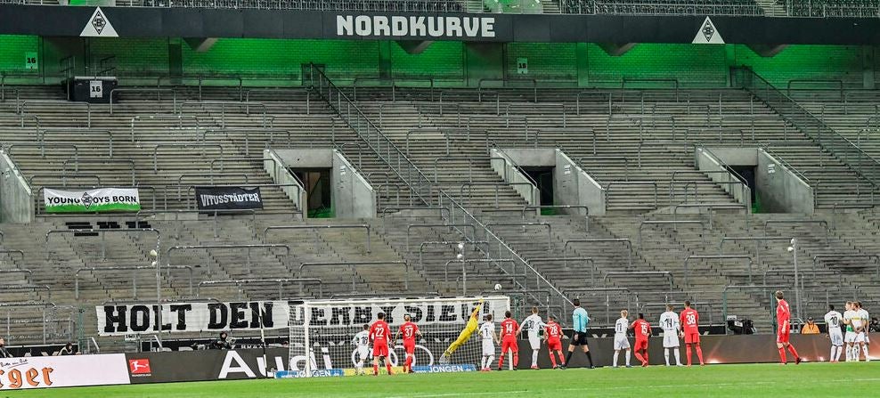 Partido entre Borussia Moenchengladbach y Colonia