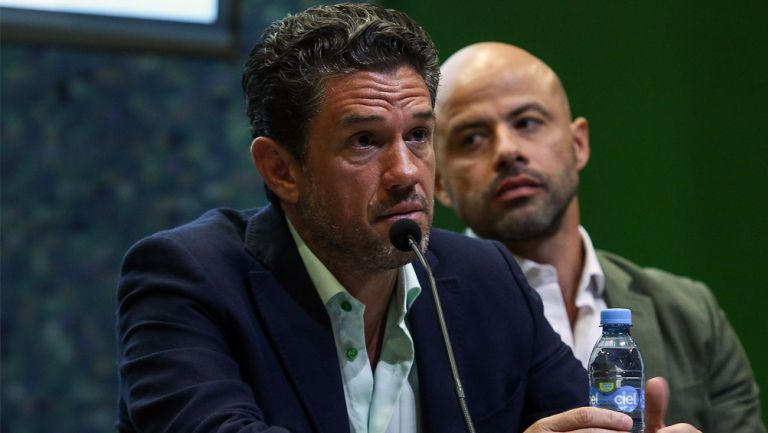 Alejandro Irarragorri, durante una conferencia de prensa 