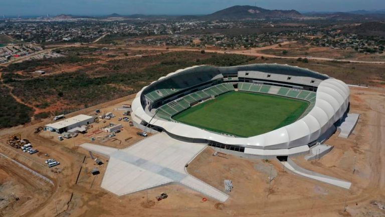 Panorámica del nuevo estadio de Mazatlán