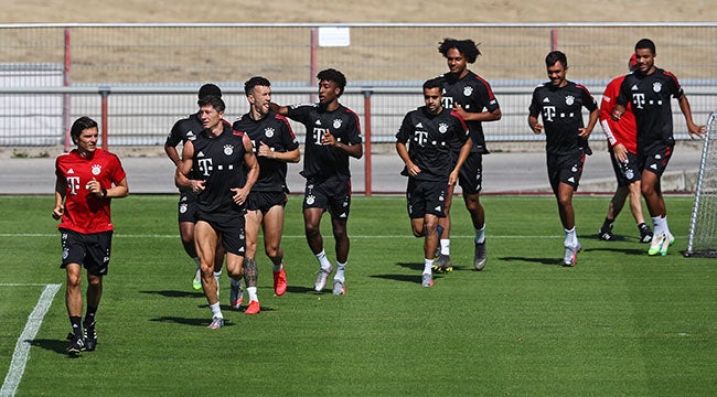 Entrenamiento del Bayern Munich