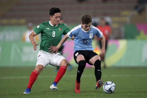 Facundo Waller en acción ante México en los Panamericanos 2019