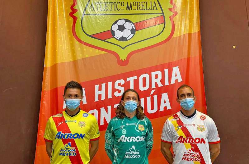 Presentación de uniformes Atlético Morelia