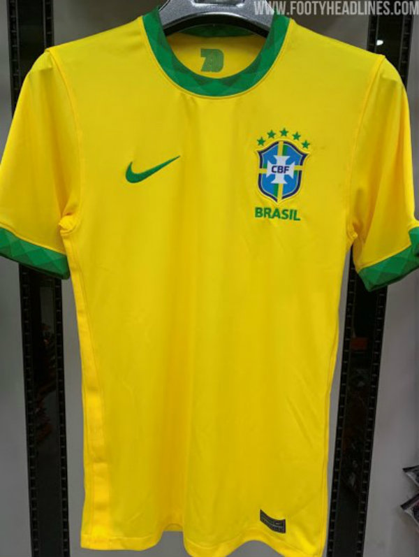 La nueva playera de Brasil