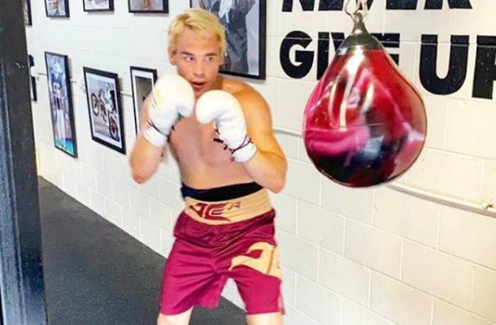 Chávez Jr, en entrenamiento