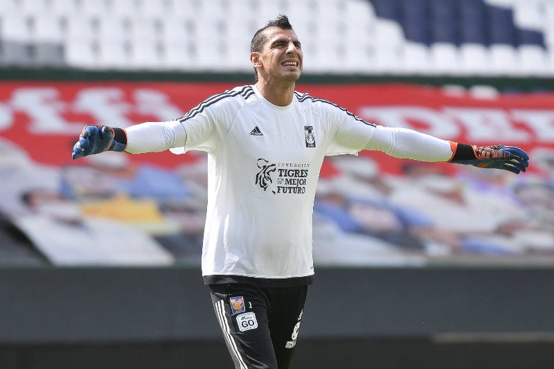 Nahuel Guzmán en entrenamiento