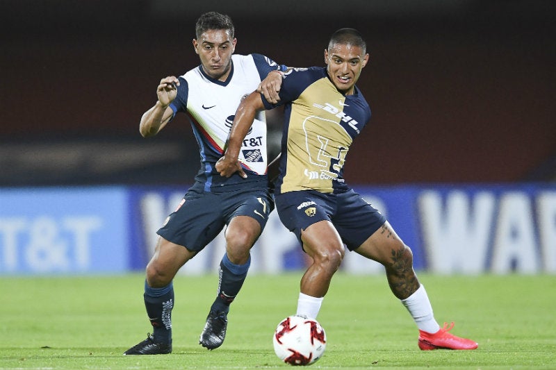 Pumas y América en partido