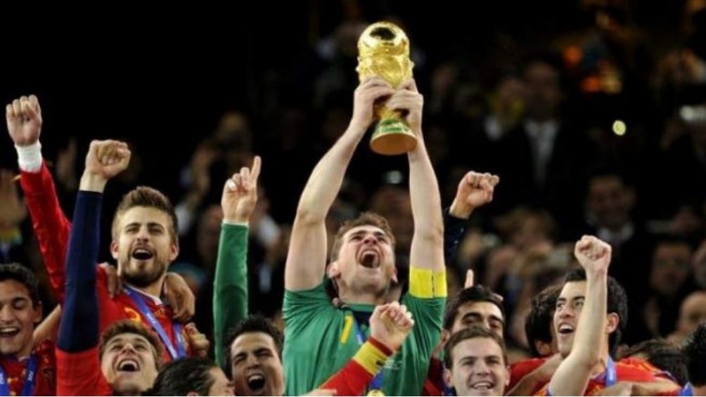 Con España tocó el cielo al ganar el Mundial de Sudáfrica 2010