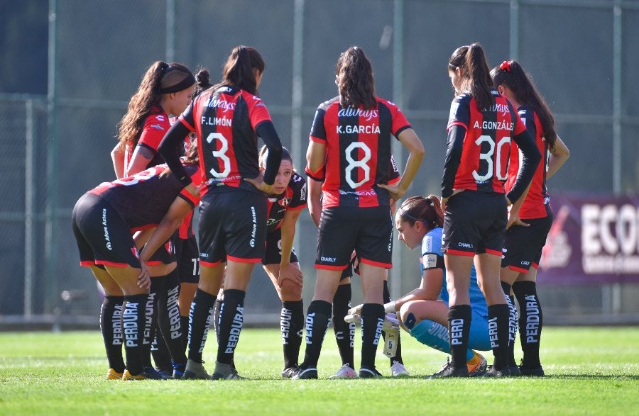 Atlas Femenil previo a un partido