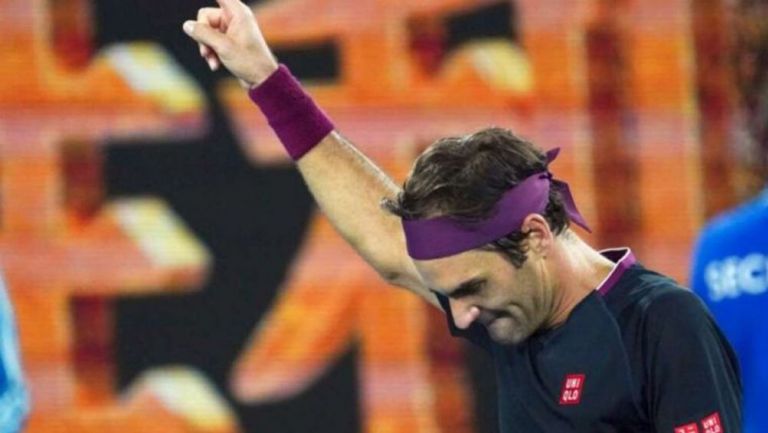 Roger Federer, tras ganar un encuentro