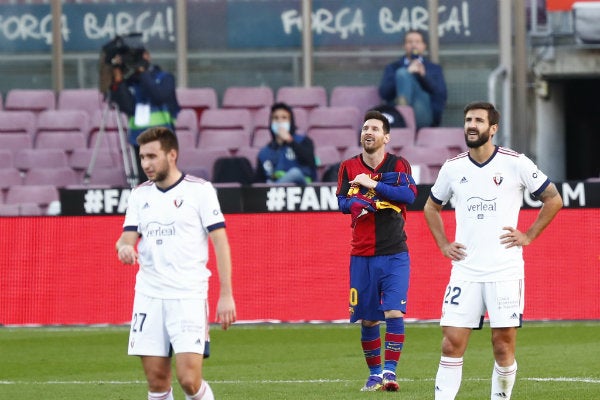 Lionel Messi con la playera del Newells