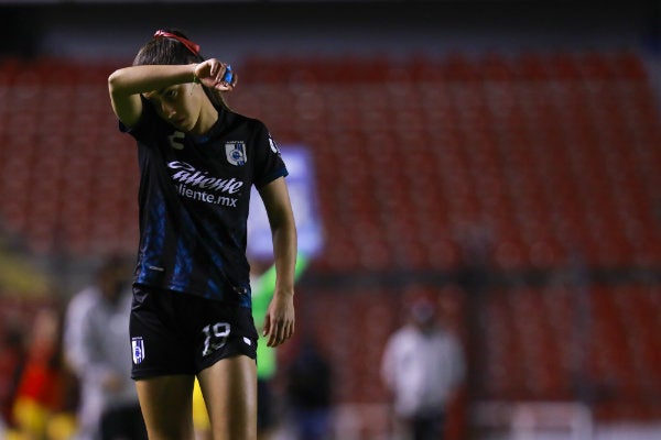 Alexandra Hernández en lamento ante Tigres