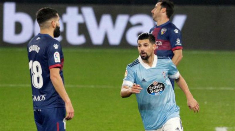 Nolito marcó al Huesca