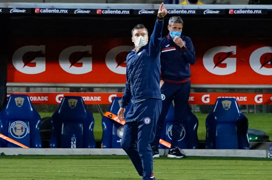 Robert Dante Siboldi en su último juego con La Máquina