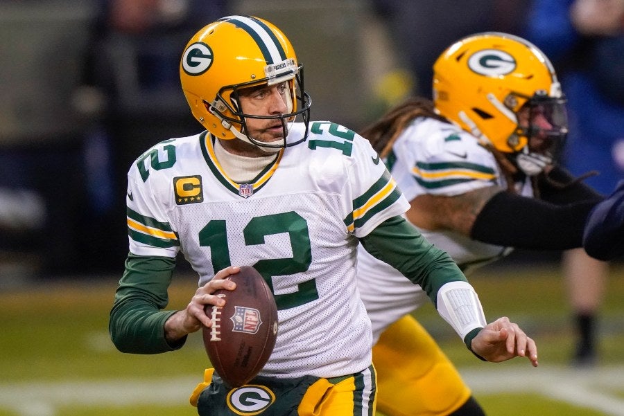 Aaron Rodgers, mariscal de campo de los Packers