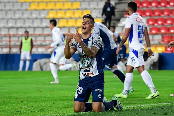 Mauro Quiroga en lamento con Pachuca