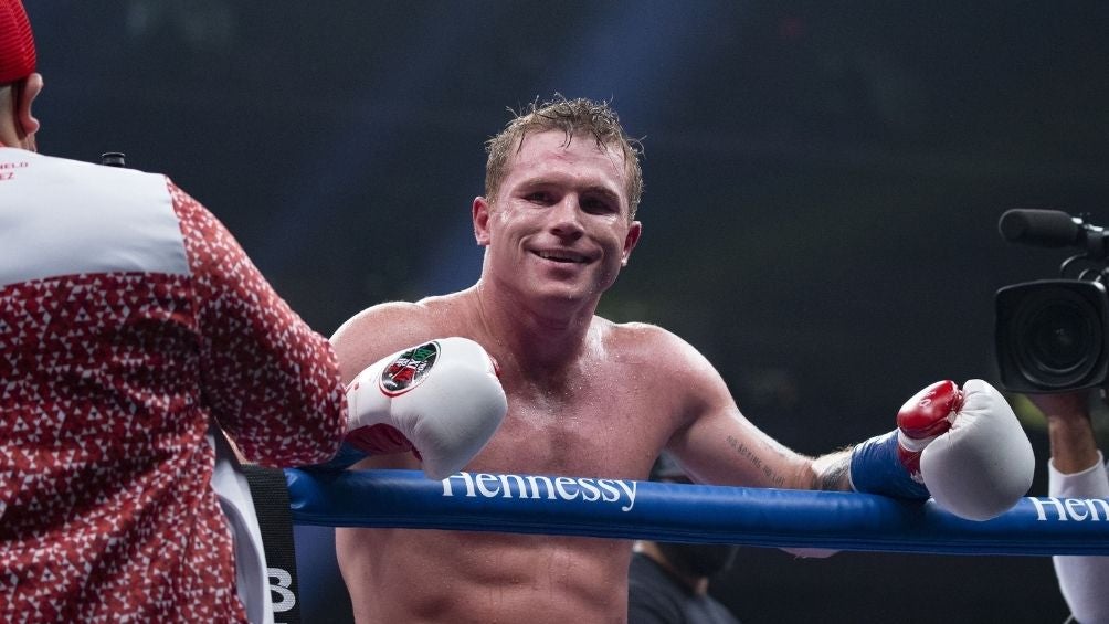 Canelo en su más reciente pelea