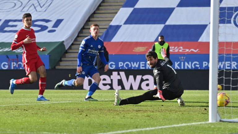 Así definió Harvey Barnes ante Alisson