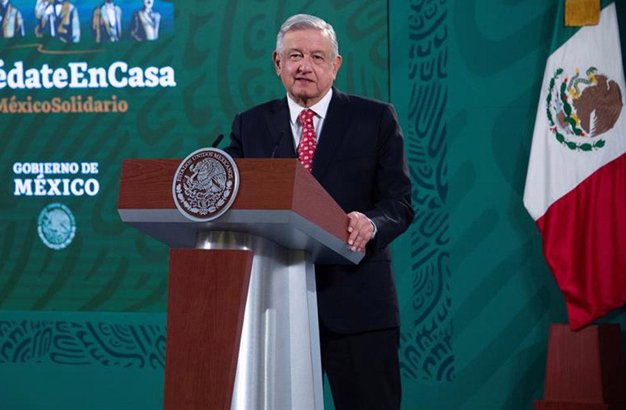 El Presidente de la República en su conferencia matutina