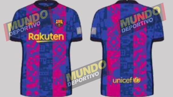 Nuevo jersey del Barcelona para Champions League