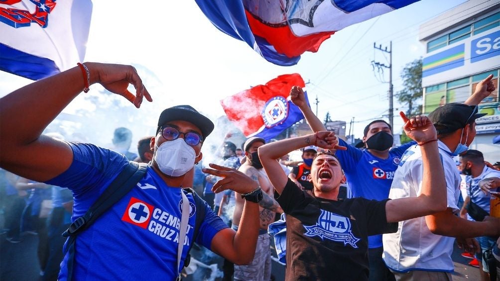 Aficionados de Cruz Azul 