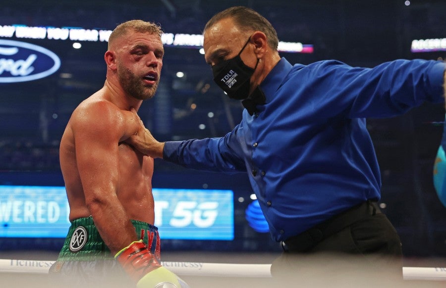 Billy Joe Saunders en pelea vs Canelo Álvarez