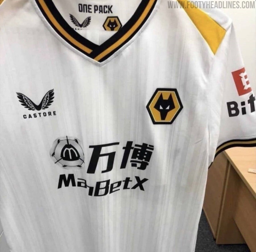 La posible nueva playera del Wolverhampton de visitante