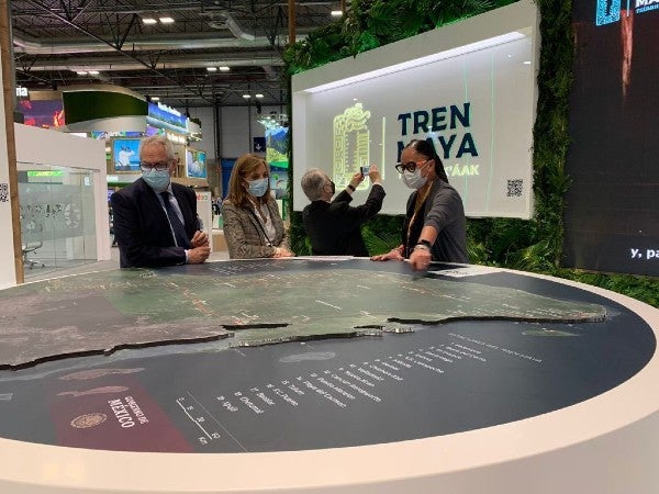 Proyecto del Tren Maya presentado en la Feria Internacional de Turismo de Madrid