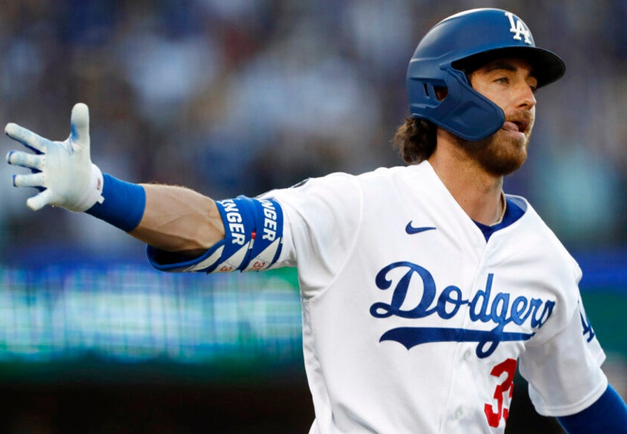 Cody Bellinger celebra cuadrangular