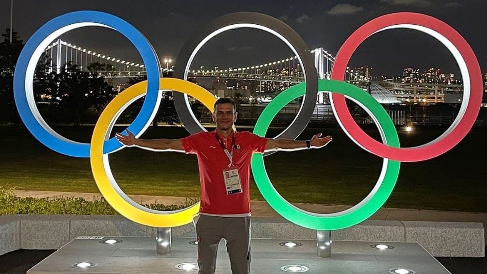 Jaime Lozano en la Villa Olímpica