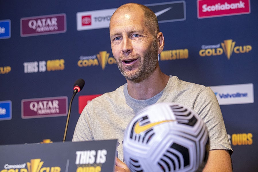 Berhalter en conferencia de prensa