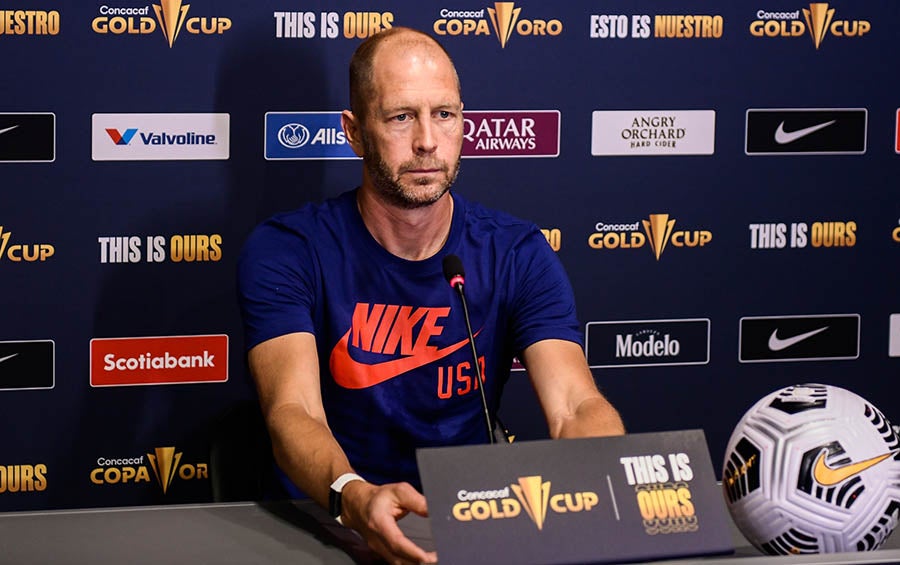 Berhalter en conferencia de prensa