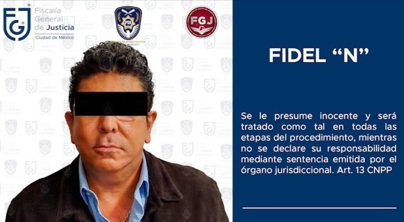 Fidel Kuri fue detenido en la Ciudad de México