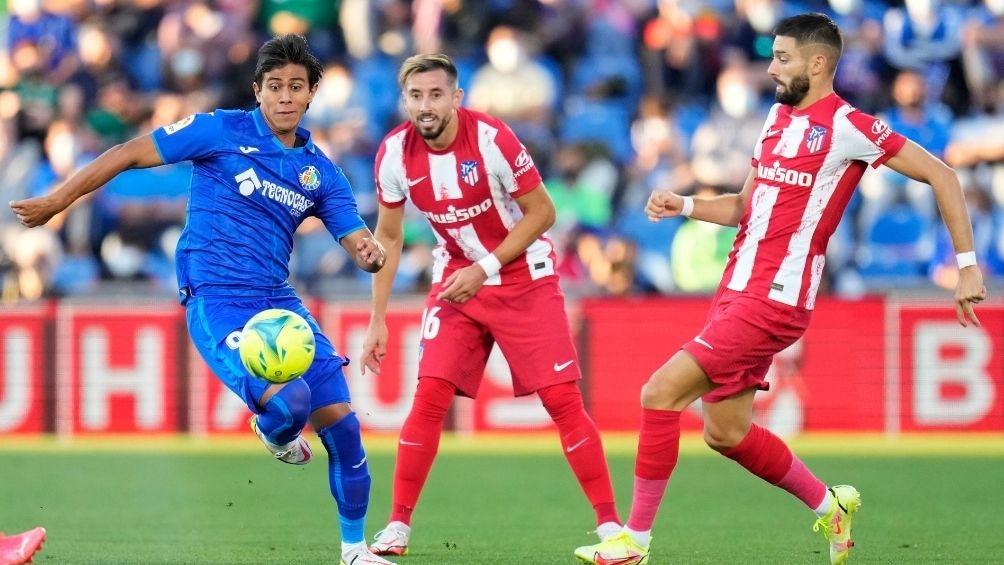 Herrera en el juego vs Getafe