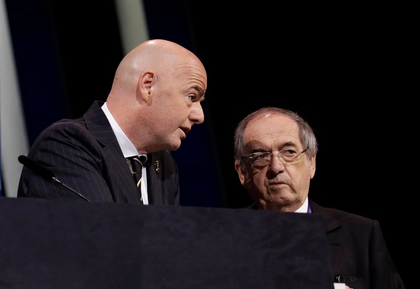 Gianni Infantino Noël Le Graët