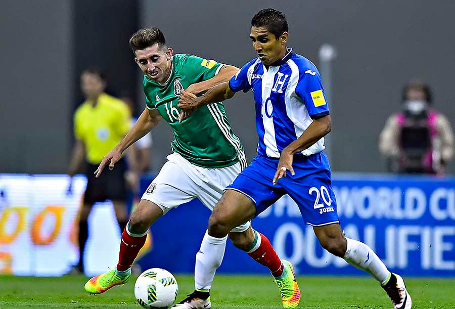 Juego entre México y Honduras en 2016 que terminó 0-0 en el Estadio Azteca